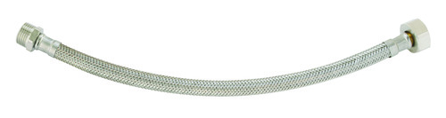 Flexible sanitaire 1 écrou tournant femelle 20/27 - 1 raccord mâle 15/21 - Longueur 400 mm - DN13 SOMATHERM 986-40