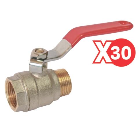 Colis de 30 vannes V490 mâle femelle PRONORM BY AYOR COLIS490MF3