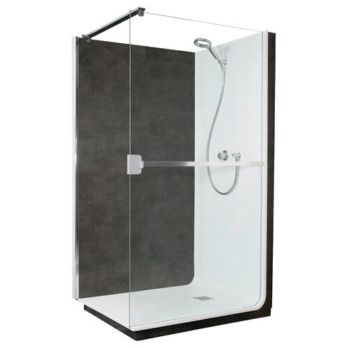Douche ELMER originale 90x160 cm - Charbon