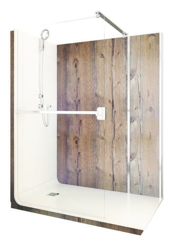 Douche ELMER thermostatique 140x80cm - Sapin