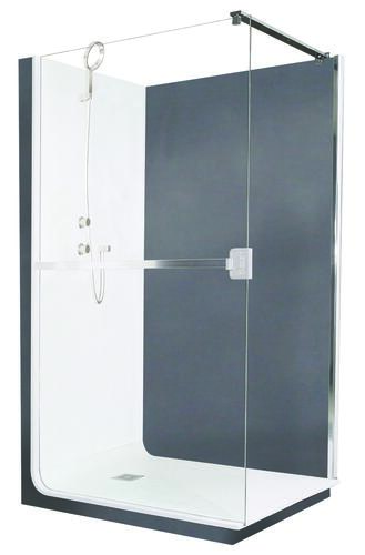 Douche ELMER thermostatique 90x90cm - Béton