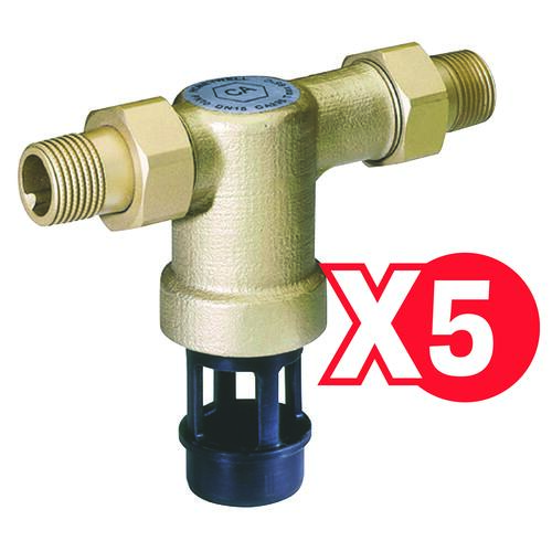 Pack de 5 disconnecteurs à zone de pression réduite Type CA 15/21