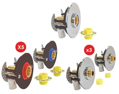 Pack de 10 modules de raccordement à sertir MULTICOUCHE - FIXOPLAC FIXOPLAC BY AYOR PACKFIXO3