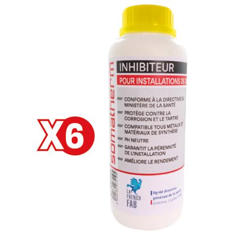 Pack de 6 inhibiteurs de corrosion PACKINHIBITEUR
