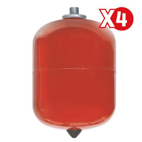 Pack de 4 vases d'expansion chauffage 18L IBAIONDO PACKVASECHAUF