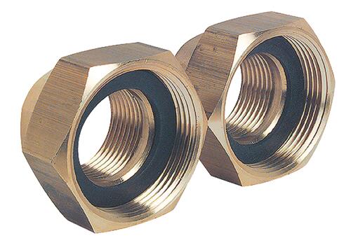 Jeu de 2 raccords union femelle 26/34 - écrou 40/49 - WILO