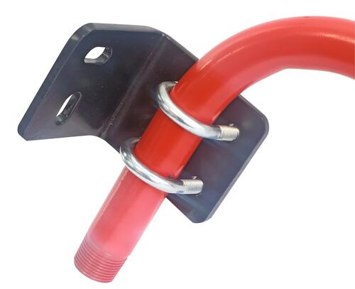 Potence orientable équipée pour vase d'expansion