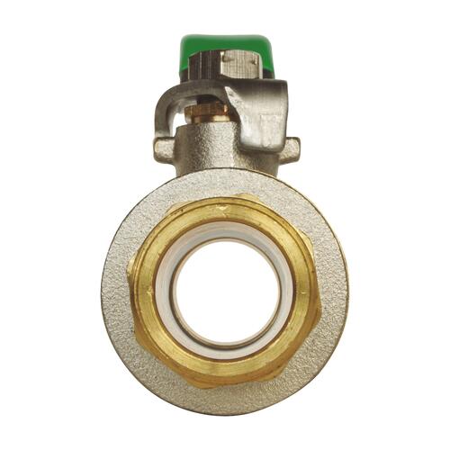 Vanne à sphère NF mâle femelle 15/21 à manette plate