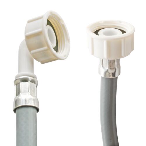 Flexible d'alimentation MAL arrivée droite et sortie coudée 2,00m