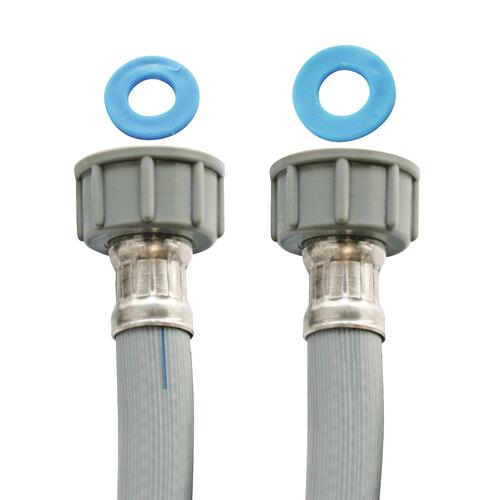 Flexible d'alimentation MAL arrivée et sortie droites 1,50m