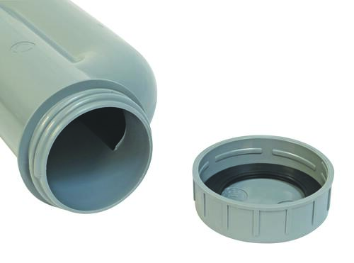 Siphon machine à laver horizontal