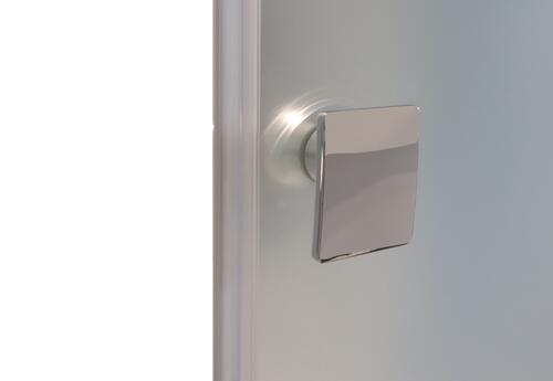 Paroi de douche porte pivotante verre transparent SELYNA 120cm