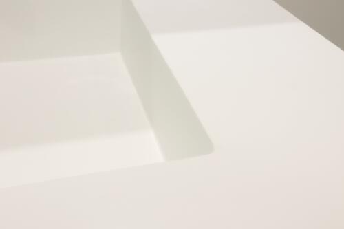 Plan vasque centrée à suspendre 80cm hoya