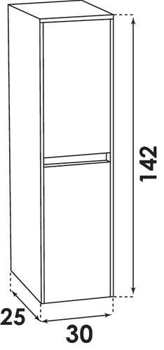 Colonne à suspendre lumpur