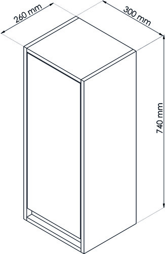 Colonne COTTON bois 402110121 - vue 4