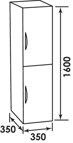 Colonne DUBAI à suspendre vert menthe